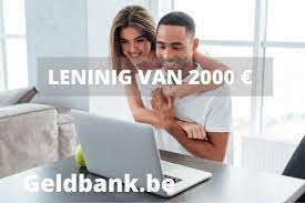 Flexibele lening van 2000 euro – Financiële oplossing op maat