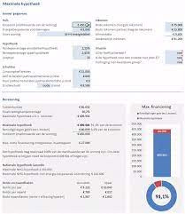 maximale lening berekenen